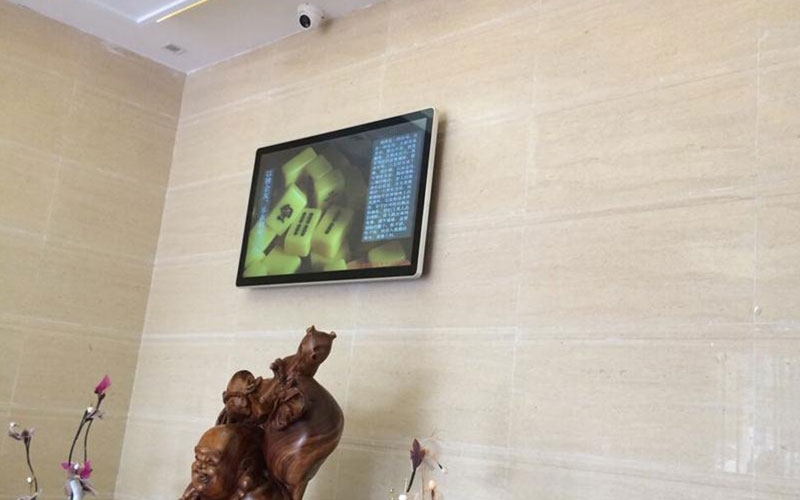 大唐宮液晶廣告機安裝案例